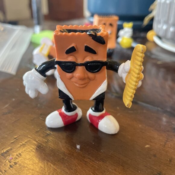 Sonic 1989 Brown Bag Juniors Wacky Pack Kids Meal Set of 4 - Picture 3 of 8